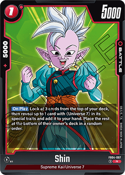 Shin (FB04-007) - Ultra Limit [Fusion World] (Rare) [FB04-007]