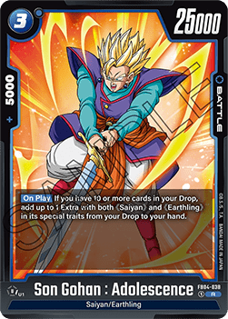 Son Gohan : Adolescence (FB04-038) - Ultra Limit [Fusion World] (Rare) [FB04-038]