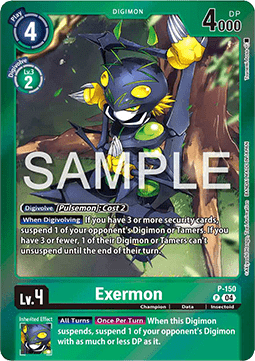 Exermon (P-150) - Special Limited Set (Alternative Art) [SLM-P-150]