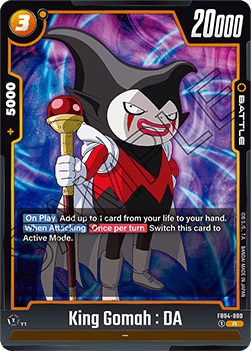 King Gomah : DA (FB04-080)  (V.1 - Rare) - Ultra Limit [Fusion World] (Rare) [FB04-080]