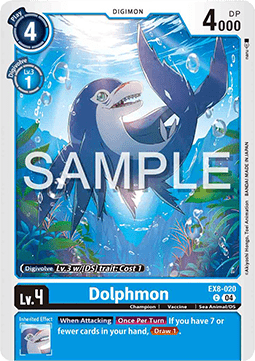 Dolphmon (EX8-020) (V.1) - Chain of Liberation (Common) [EX-08-020]