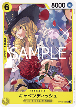 Cavendish (OP10-105) - Royal Blood (Non-English) (Common) [OP10-JP-105]