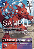 Guilmon (X Antibody) (EX8-009) (V.2) - Chain of Liberation (Alternative Art) [EX-08-009]