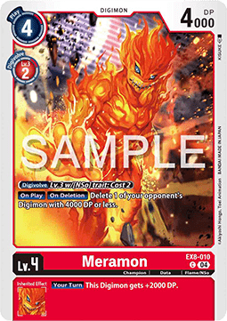 Meramon (EX8-010) (V.1) - Chain of Liberation (Common) [EX-08-010]