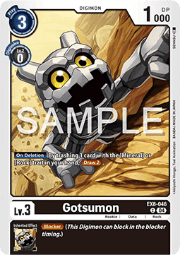 Gotsumon (EX8-046) (V.1) - Chain of Liberation (Common) [EX-08-046]