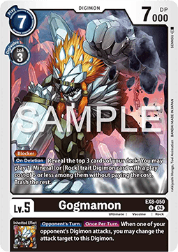 Gogmamon (EX8-050) (V.1) - Chain of Liberation (Uncommon) [EX-08-050]
