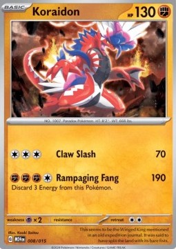 Koraidon - McDonald's Dragon Discovery (Promo) [M24-008]