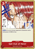 Get Out of Here! (OP09-018) - Emperors in the New World (Uncommon) [OP09-018]