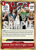 Come On!! We'll Fight You!! (OP09-020) - Emperors in the New World (Rare) [OP09-020]