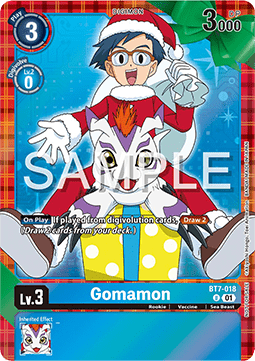 Gomamon (BT7-018) - Special Tournament Promos (Alternative Art) [STP-BT7-018]