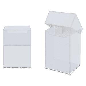 Ultra-Pro Solid Clear Deck Box (V.2)