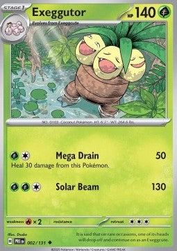 Exeggutor - Prismatic Evolutions (Uncommon) [PRE-002]