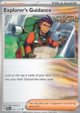 Explorer's Guidance - Prismatic Evolutions (Uncommon) [PRE-107]