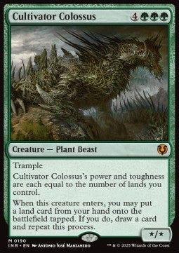 Cultivator Colossus - Innistrad Remastered (Mythic) [INR-190]
