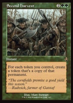 Second Harvest - Innistrad Remastered: Extras (Rare) [XINR-417]