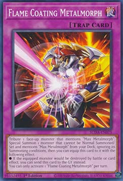 Flame Coating Metalmorph - Supreme Darkness (Common) [SUDA-075]