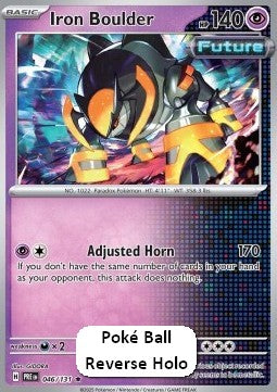 Iron Boulder - Prismatic Evolutions: Additionals (Rare) [xPRE-046]