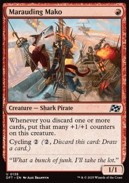 Marauding Mako - Aetherdrift (Uncommon) [DFT-138]