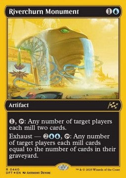 Riverchurn Monument - Aetherdrift: First-Place (Rare) [DFTFP-440]