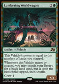Lumbering Worldwagon - Aetherdrift: Promos (Rare) [PDFT-422]