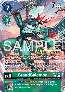 GrandGalemon (EX7-034) (V.1) - Championship 2025 Promos (Alternative Art) [CP25-EX7-034]