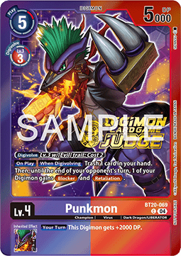 Punkmon (BT20-069) - Judge Promos (Alternative Art) [JP-BT20-069]