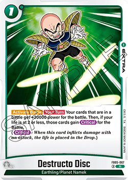 Destructo Disc (FB05-067) - New Adventure [Fusion World] (Rare) [FB05-067]