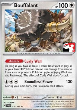 Bouffalant - Play! Pokémon Prize Pack Series Six (Promo) [PPS6-SCR 119]