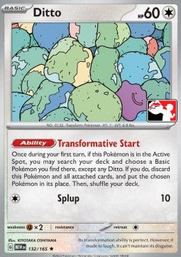 Ditto - Play! Pokémon Prize Pack Series Six (Promo) [PPS6-MEW 132]