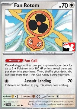 Fan Rotom - Play! Pokémon Prize Pack Series Six (Promo) [PPS6-SCR 118]