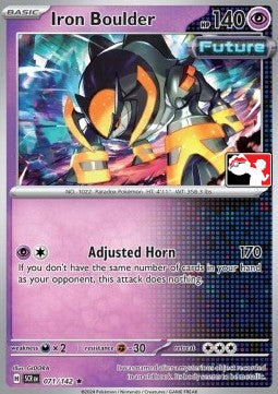 Iron Boulder - Play! Pokémon Prize Pack Series Six (Promo) [PPS6-SCR 071]