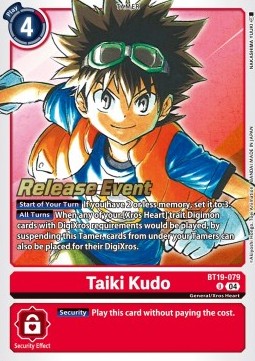 Taiki Kudo (BT19-079) - Promos: Special Booster Ver 2.5 (Alternative Art) [SB2.5P-BT19-079]