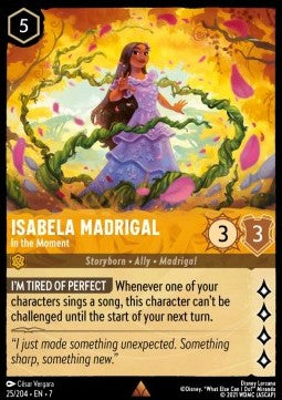 Isabela Madrigal - In the Moment