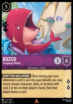 Kuzco - Temporary Whale