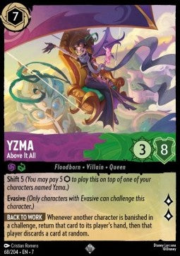 Yzma - Above It All