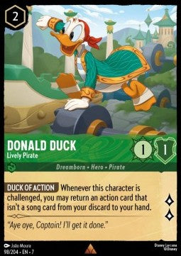 Donald Duck - Lively Pirate