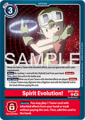 Spirit Evolution! (BT21-091) - World Convergence (Common) [BT-21-091]