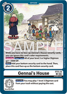 Gennai's House (ST21-15)
