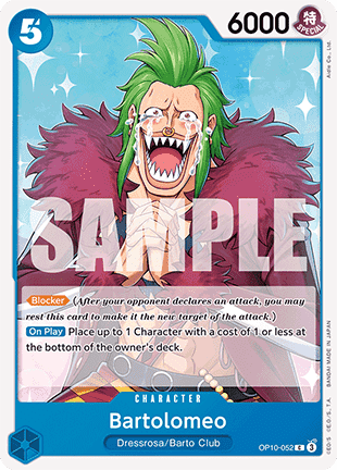 Bartolomeo (OP10-052) - Royal Blood (Common) [OP10-052]