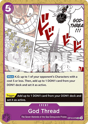 God Thread (OP10-079) - Royal Blood (Uncommon) [OP10-079]
