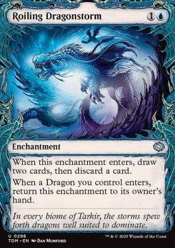 Roiling Dragonstorm - Tarkir: Dragonstorm: Extras (Uncommon) [XTDM-296]