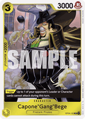 Capone"Gang"Bege" (OP04-100) (V.1) - The Best (Rare) [PRB01-OP04-100]