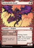 Stormshriek Feral // Flush Out - Tarkir: Dragonstorm: Extras (Common) [XTDM-304]