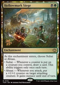 Hollowmurk Siege (V.1) - Tarkir: Dragonstorm: Promos (Rare) [PTDM-192]
