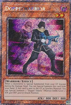 Doppelwarrior (V.1 - Platinum Secret Rare) - Quarter Century Stampede (Platinum Secret Rare) [RA04-147]