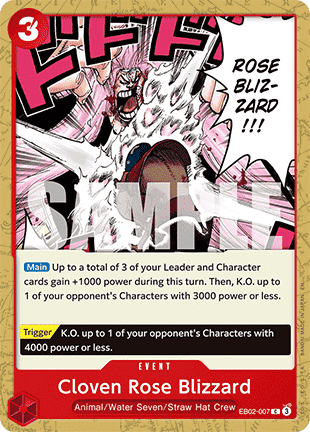 Cloven Rose Blizzard (EB02-007) - Anime 25th Collection (Common) [EB02-007]