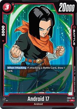 Android 17 (FB06-010) - Rivals Clash [Fusion World] (Rare) [FB06-010]