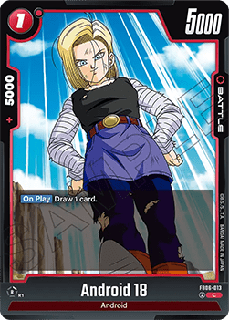 Android 18 (FB06-013) - Rivals Clash [Fusion World] (Common) [FB06-013]