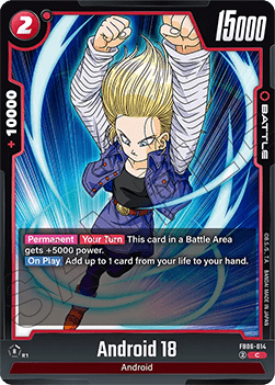 Android 18 (FB06-014) - Rivals Clash [Fusion World] (Common) [FB06-014]