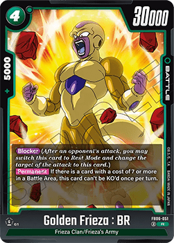 Golden Frieza : BR (FB06-051) - Rivals Clash [Fusion World] (Rare) [FB06-051]
